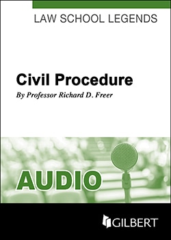 Cover Art-Law School Legends Audio on Civil Procedure