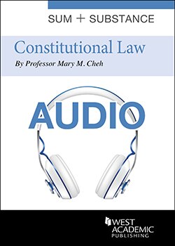 Cover Art- Sum and Substance Audio on Constitutional Law